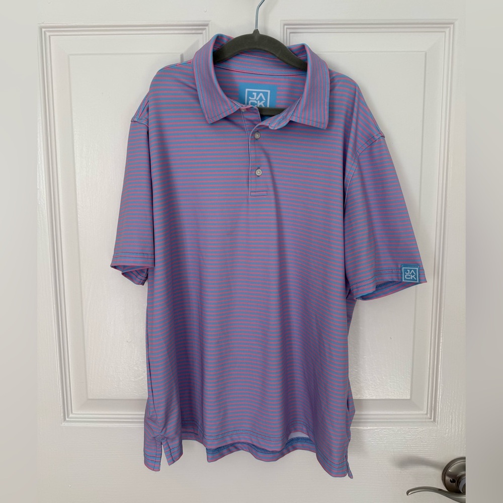 JACK golf apparel youth polo size large